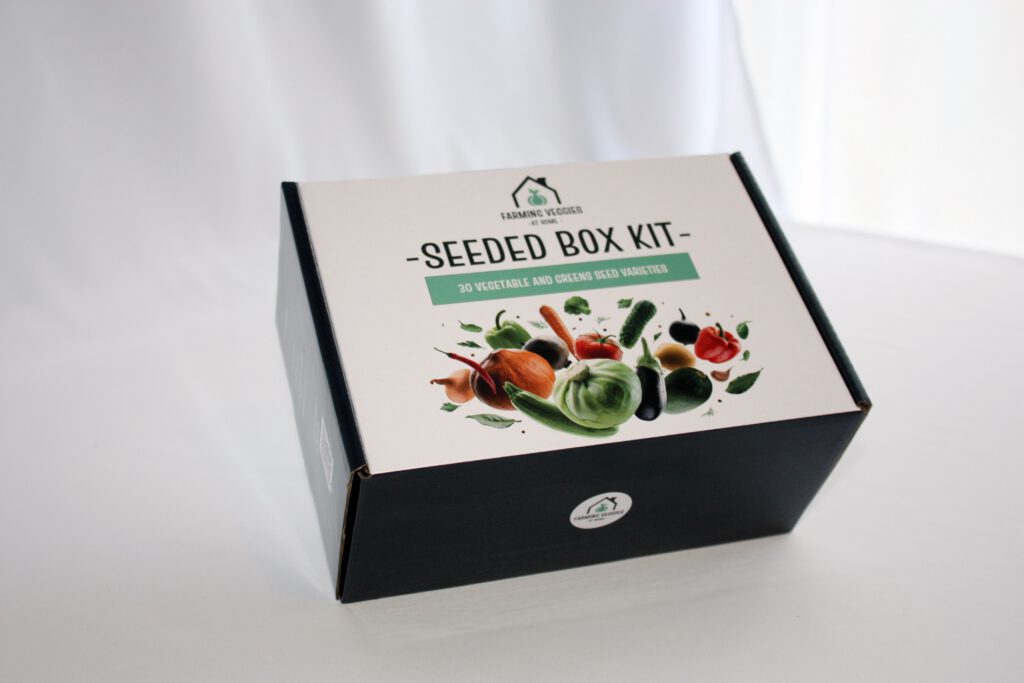 The Seeded Box Kit, boxed